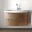 Berloni Bagno Moon MN BS33T 401 Тумба с раковиной подвесная с 2-мя выдвижными ящиками
