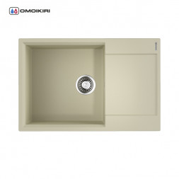 Omoikiri Daisen 78-LB-BE мойка 780x510 ваниль