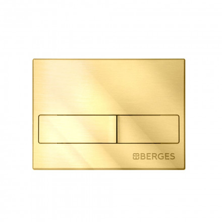 BERGES NOVUM L9 40019 кнопка для инсталляции золото глянец