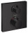 Hansgrohe Ecostat Square 15714670 смеситель термостат для душа на 2 потребителя (внешняя часть)