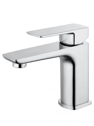 Wonzon &amp; Woghand Edge WW-88139003-CR Смеситель для раковины черный матовый
