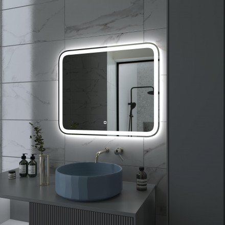 Onika Магна 80 зеркало с LED подсветкой