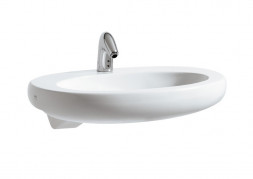 Laufen Alessi 8.1397.2.400.104.1 раковина полувстраиваемая 75x50 см