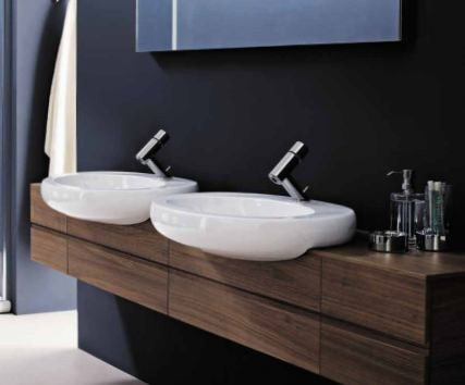 Laufen Alessi 8.1397.2.400.104.1 раковина полувстраиваемая 75x50 см