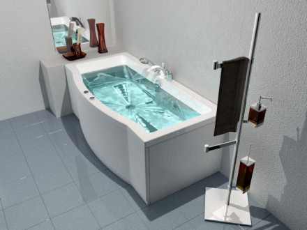 Aquatek Гелиос 180x90 Акриловая ванна с гидромассажем