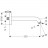 Hansgrohe 27412000 Держатель душа 230 мм 1/2