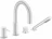 Boheme Uno 460-MW Смеситель на борт ванны