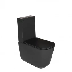 KERASAN Aquatech А0002391597 бачок для унитаза моноблока черный матовый