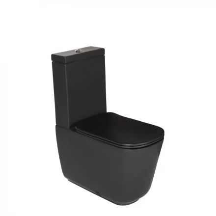 KERASAN Aquatech А0002391597 бачок для унитаза моноблока черный матовый