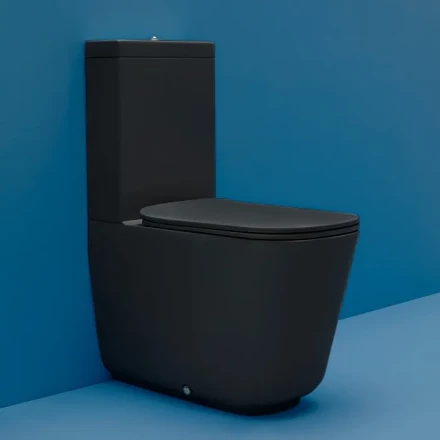 KERASAN Aquatech А0002391597 бачок для унитаза моноблока черный матовый