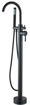 BOCH MANN BRAIES Matt Black BM8921 Смеситель напольный для отдельностоящей ванны