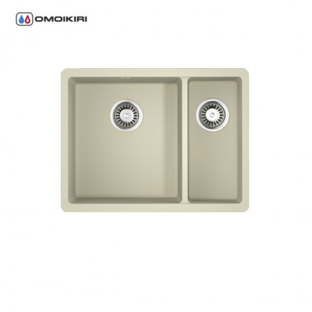 Omoikiri Kata 55-2-U-BE мойка 540x420 ваниль