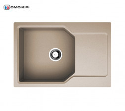 Omoikiri Yonaka 78-LB-SA мойка 780x510 бежевый