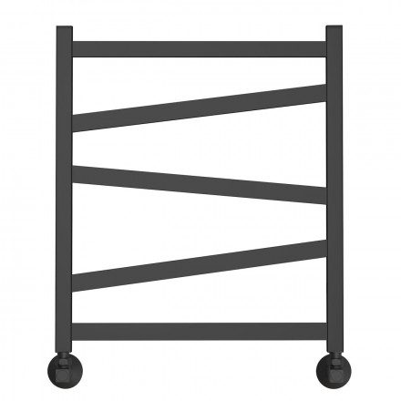 Point Феникс PN15156B П5 500x600 Полотенцесушитель водяной, черный