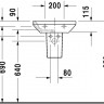Duravit Durastyle 0708450000 Раковина 45см Duravit Durastyle 0708450000 Раковина 45см