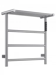 Wonzon &amp; Woghand Bonn WW-AL402-BR Полотенцесушитель электрический с полкой темный графит