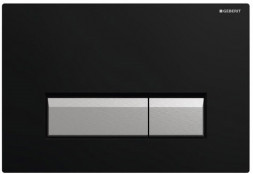 Geberit Sigma40 DuoFresh 115.600.KR.1 Клавиша смыва (Черный)