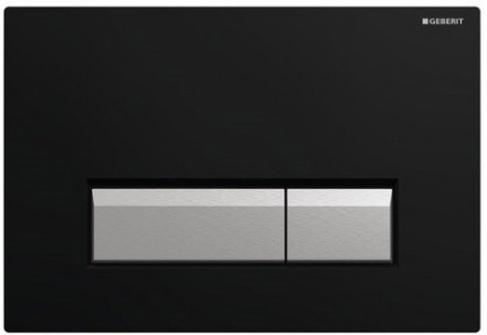 Geberit Sigma40 DuoFresh 115.600.KR.1 Клавиша смыва (Черный)