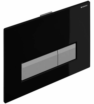 Geberit Sigma40 DuoFresh 115.600.KR.1 Клавиша смыва (Черный)