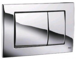 Oli Metal Dual 656004 кнопка смыва глянцевый хром