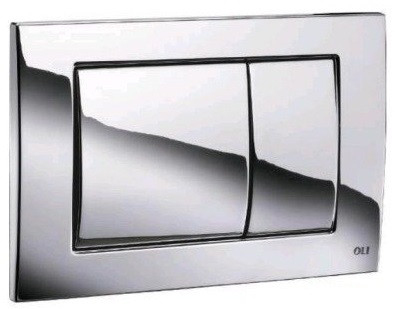 Oli Metal Dual 656004 кнопка смыва глянцевый хром
