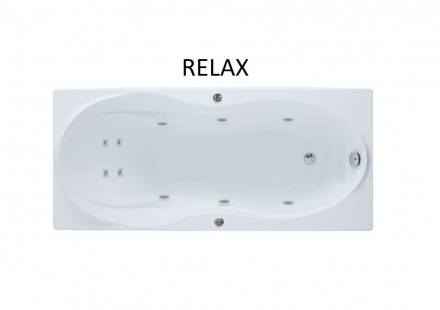 Aquanet Relax (240446) 6 ф. г/м, спинной массаж 4 ф., кран-баланс