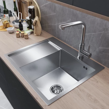 MIXLINE PRO 551876 Кухонная мойка 60x50 правая