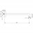 Hansgrohe 27413000 Держатель душа 389 мм 1/2