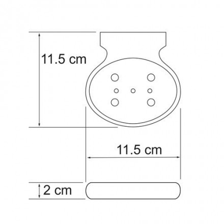Wasserkraft Berkel К-6869 Мыльница решетка