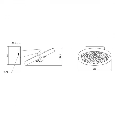 Vincea Inspire VSFW-3I22MT3GM Душевой комплект