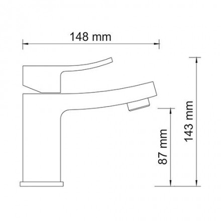 Wasserkraft Aller 1063 Смеситель для раковины