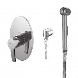 Lemark Atlantiss LM3219C смеситель с гигиеническим душем, встраиваемый