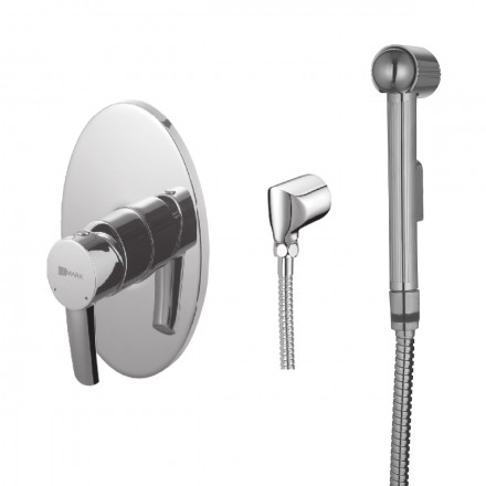 Lemark Atlantiss LM3219C смеситель с гигиеническим душем, встраиваемый