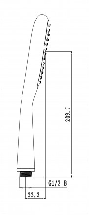 Lemark LM0411C Душевая лейка