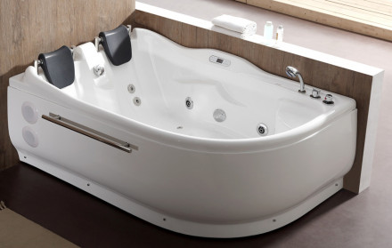 EAGO AM124JDCW1Z Акриловая ванна 180x120 правая