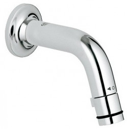 Grohe 20205 000 Излив 10.6 см (с функцией открытия/закрытия воды)