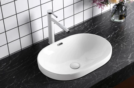 Milleau Nuage MU018-GW Nuage Раковина встраиваемая 60x41x17 белый глянец