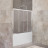 BelBagno UNIQUE-VF-2-150/180-140-M-Cr душевая шторка на ванну