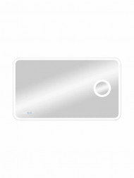Континент Bliss Led 1200х800 зеркало с увеличительным зеркалом, часами