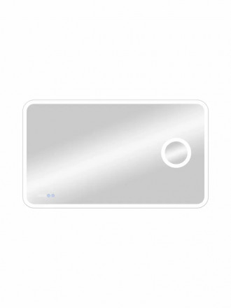 Континент Bliss Led 1200х800 зеркало с увеличительным зеркалом, часами
