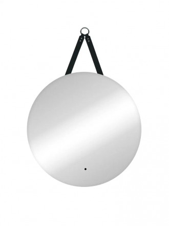 Континент Best Led D650 зеркало на ремне из натуральной кожи черного цвета с бесконтактным сенсором