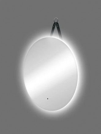 Континент Best Led D650 зеркало на ремне из натуральной кожи черного цвета с бесконтактным сенсором