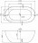 Belbagno BB27 Акриловая ванна 150x78