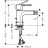 Hansgrohe Rebris S 72210670 смеситель для биде