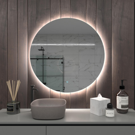 Onika Сола 100 с LED зеркало подсветкой, круглое