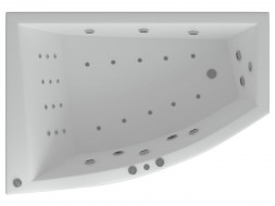 Aquatek Оракул 180x125 Акриловая ванна с гидромассажем левая