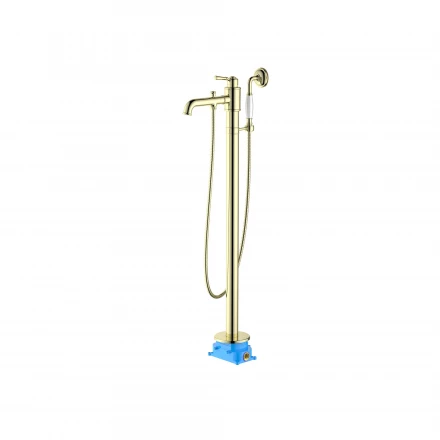 AQUATEK КЛАССИК AQ1545PG смеситель для ванны напольный