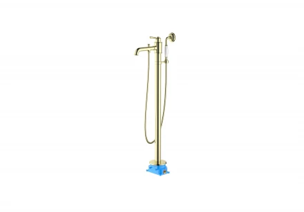 AQUATEK КЛАССИК AQ1545PG смеситель для ванны напольный