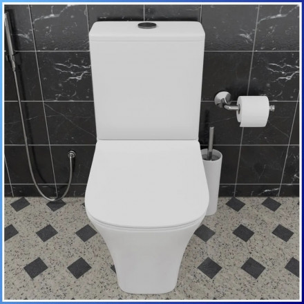 CeramaLux 1215-P Унитаз напольный