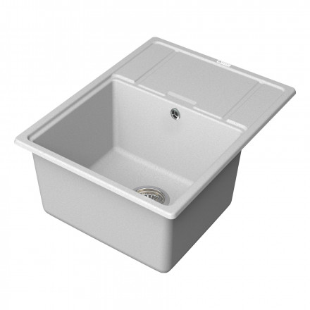 POINT Стил 65 PN3009W мойка кухонная белый